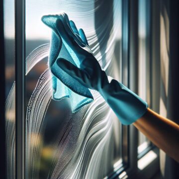 Chiffon à vitre : secrets pour des fenêtres sans traces