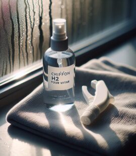 Chiffon H2O pour vitres: secrets d'une propreté durable