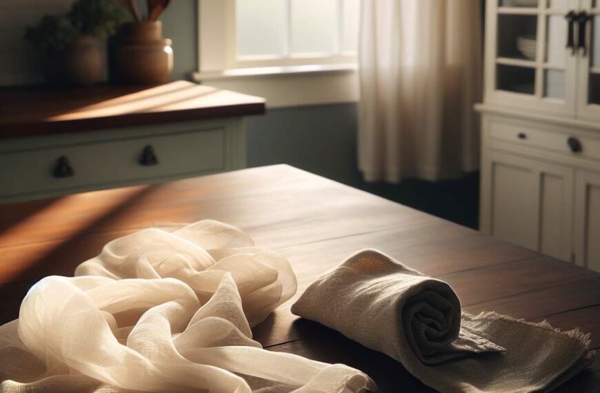 Chiffon ou torchon : choisir le bon tissu pour chaque tâche en cuisine